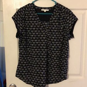 Black and White dress shirt